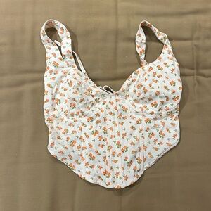 Glassons cropped corset top